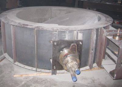 Plibrico Steel Precast Shape Reheat Furnace Stack Damper