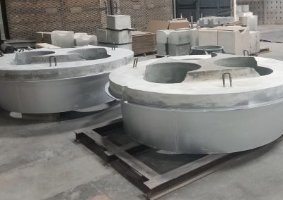 Plibrico Precast Shape Steel Delta Section